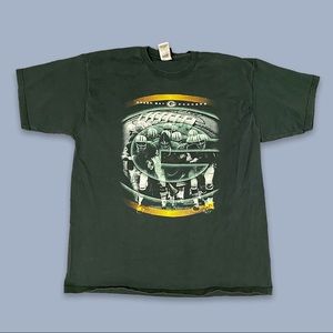 GREEN BAY PACKERS Vintage Pro Player Men's Shirt Green Size XL NFL Football Team